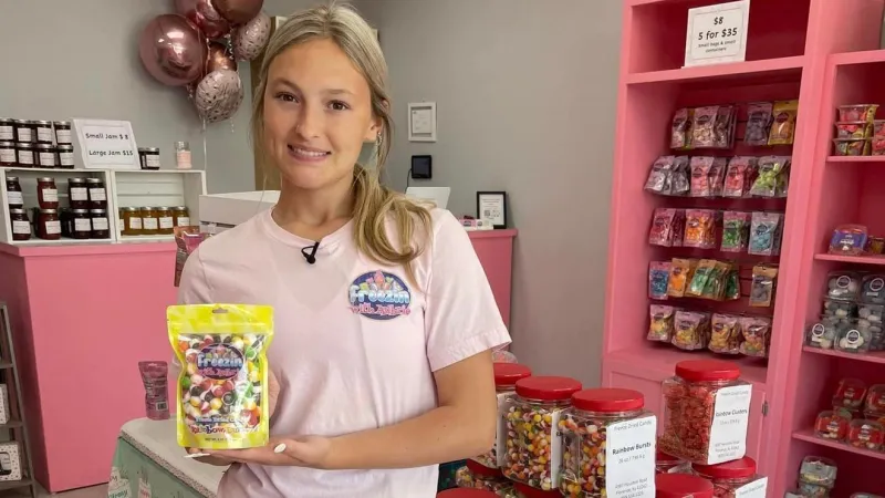 Northern Kentucky teen's freeze-dried candy brand lands deal with Disney