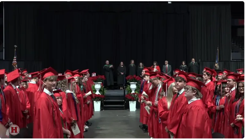 Hurricane High School class of 2026 honored during graduation ceremony Thursday