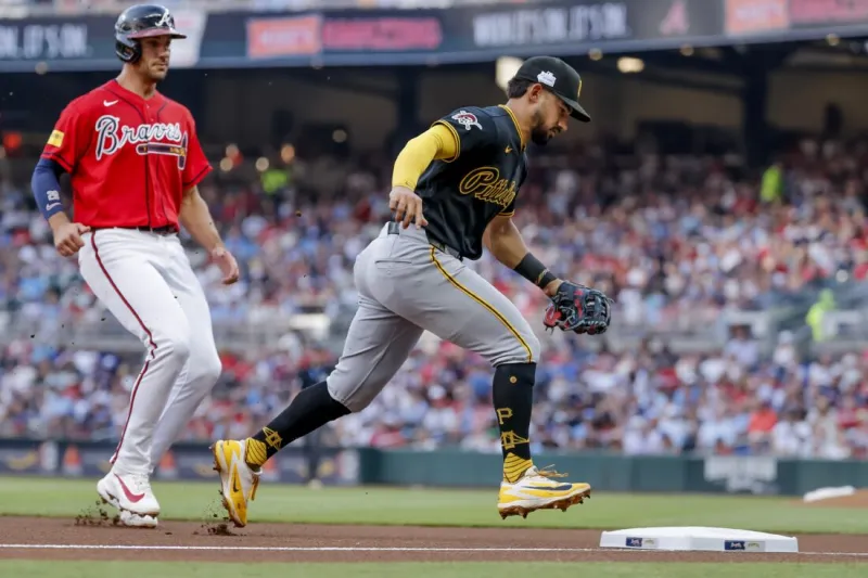 Dubn homers again, Braves beat the Pirates 6-3