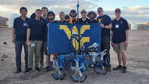WVU Robotics Team Places 4th, Earns Top Marks at International University Rover Challenge