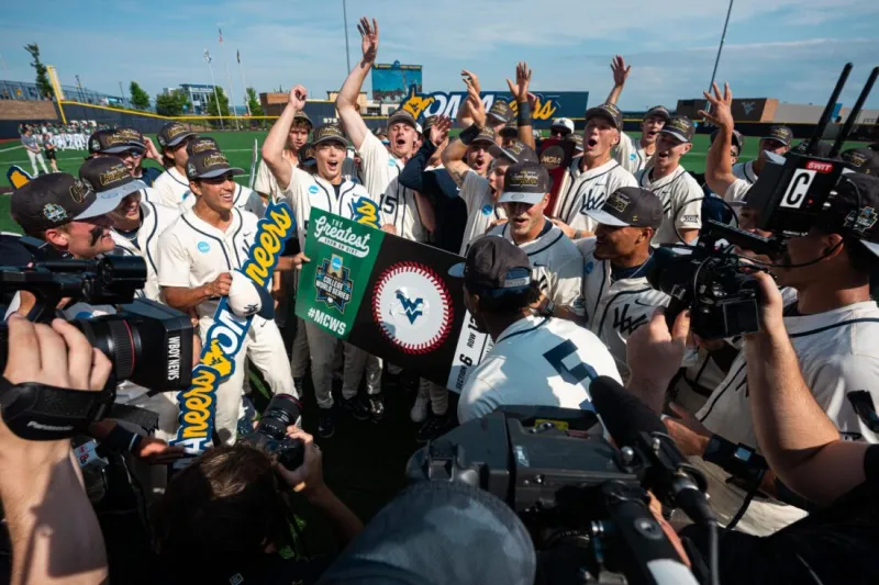 WVU smashes 5 homers to clinch first College World Series berth