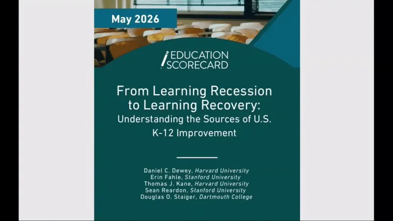 Kentucky ranked top 10 nationally in math and reading growth since 2022, report says