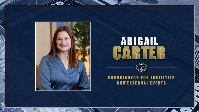 Carter Named Coordinator for Facilities and External Events