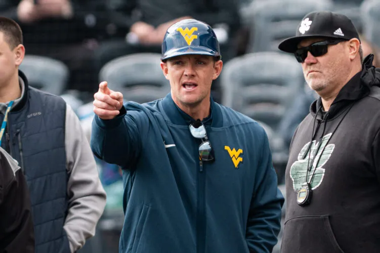 WVU Baseball Coach Steve Sabins Named NCBWA National Coach Of The Year