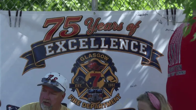 Glasgow marks 106th birthday as volunteer fire department celebrates 75 years