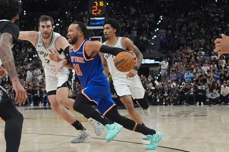The Comeback Knicks are the Champion Knicks. Brunson scores 45, and New York tops Spurs for title