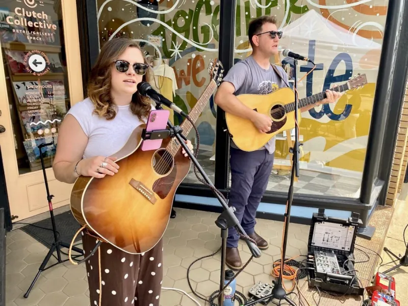 Picture This: People gather for first Second Sunday in Marietta