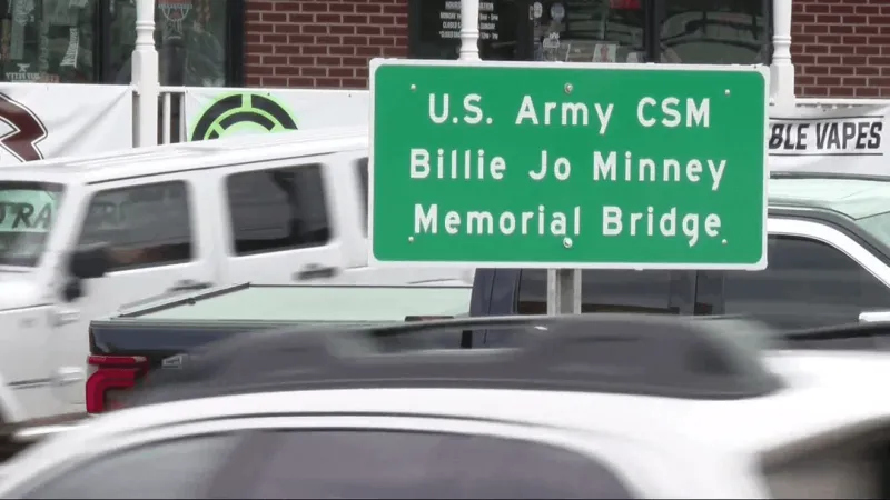 Spencer bridge named for Army trailblazer Billie Jo Minney