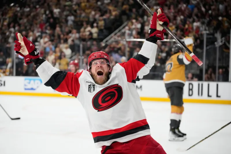 Hurricanes blank Golden Knights in Game 6 to win Stanley Cup