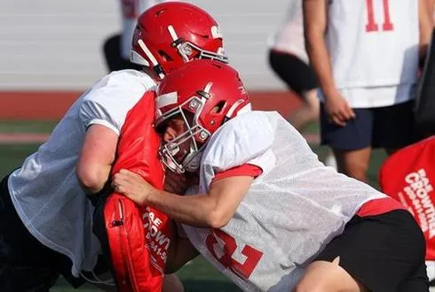 Photos: Bridgeport Football Team Taking Advantage of Warm Weather with Drills at Jamison Field, Beyond