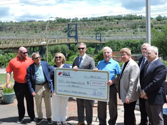 Moore Announces $1 million For Bridge Replacement Planning During Weirton Stop