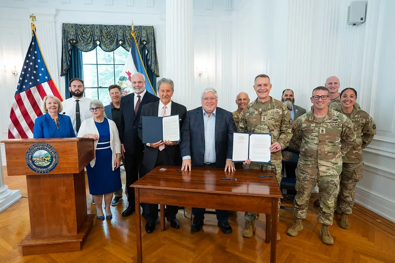 GSU, West Virginia National Guard Sign Beckstrom-Wolfe Educational Partnership