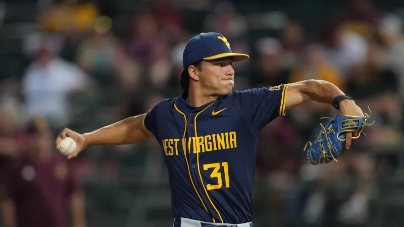 Dawson Montesa comes up clutch a second time for WVU in an NCAA elimination game
