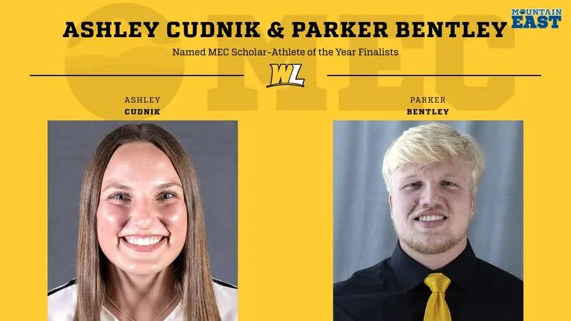 Cudnik, Bentley Named MEC Scholar-Athlete of the Year Finalists