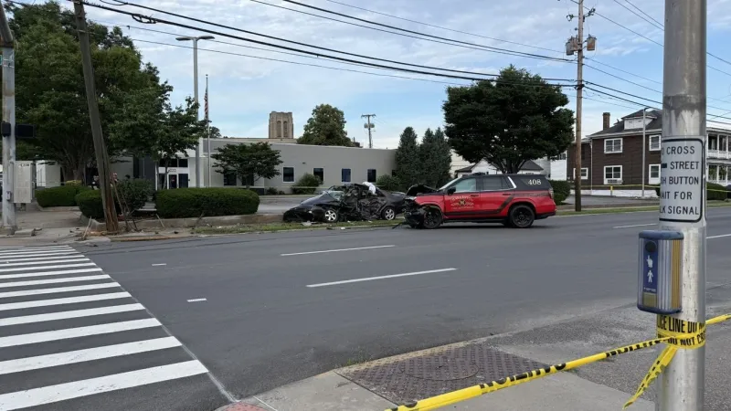 Police: One killed, another injured in crash involving Charleston Fire Department vehicle