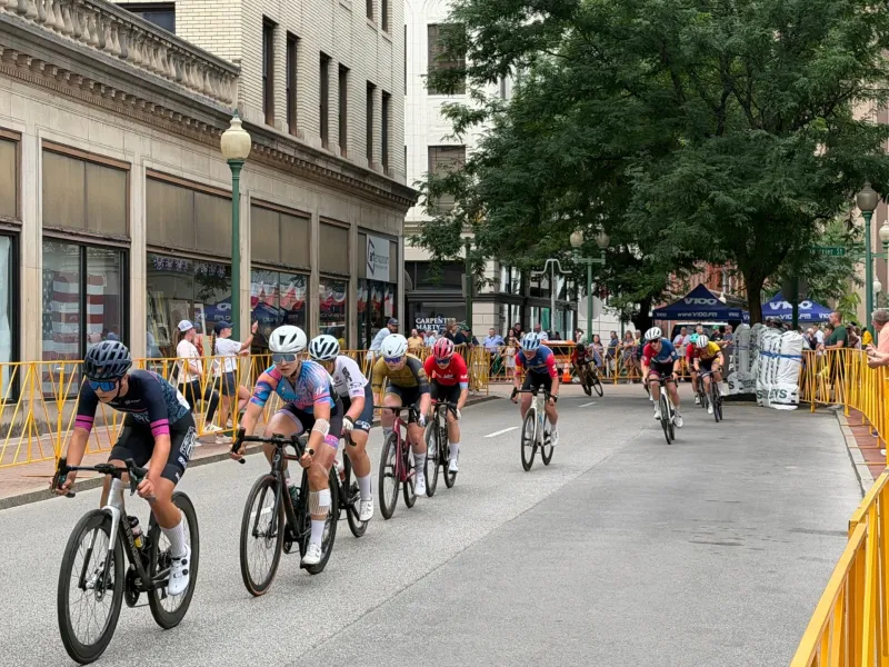 USA Cycling Championships bring fast paced criterium action to Charleston Wednesday evening