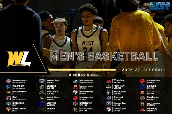 West Liberty Men's Basketball Announces 2026-27 Schedule