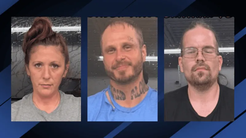 Three arrests made in Meigs County drug trafficking investigation, deputies say