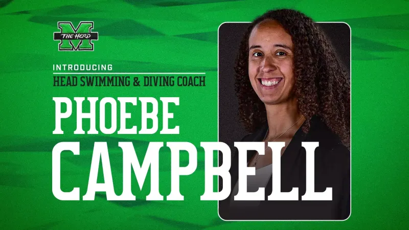 Phoebe Campbell to guide Marshall swimming and diving