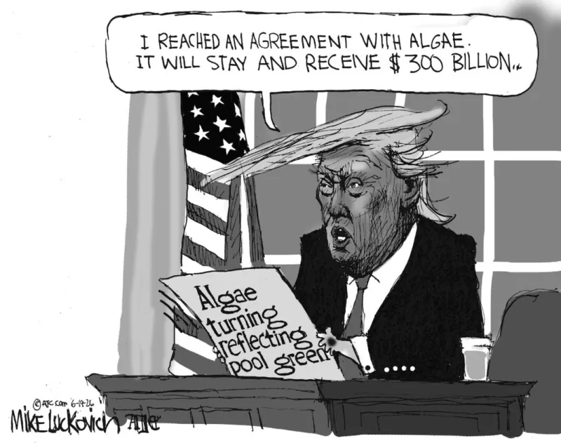 Editorial cartoon