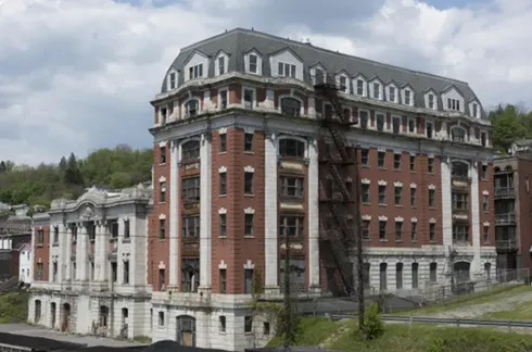 North Central West Virginia Home to Unique and Now Abandoned Hotel Short Trip on Route 50 East of City
