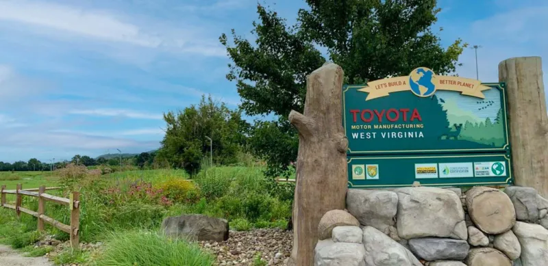Toyota West Virginia's Biodiversity Park to be featured on national television program
