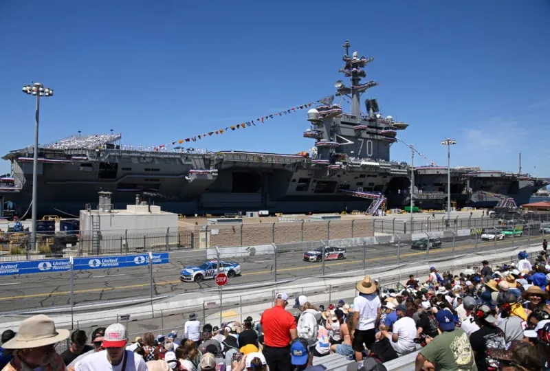Heim outduels Reddick for first Cup win at inaugural San Diego race