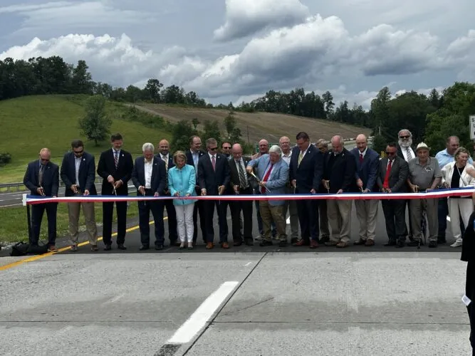 Cutting the Ribbon on a New Corridor H Section