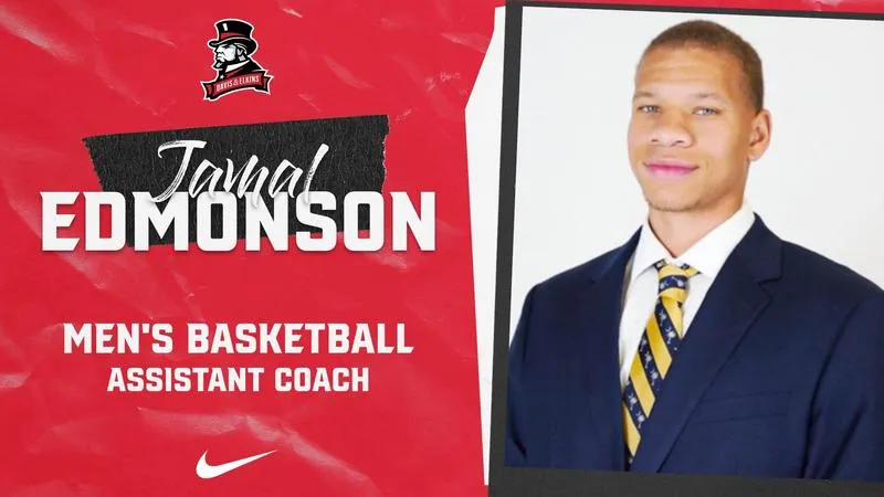 Harris Announces Addition of Jamal Edmonson to Men's Basketball Staff