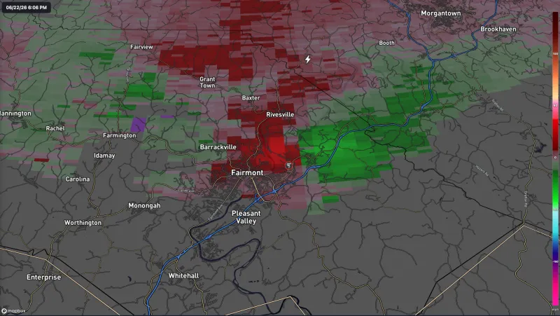 NWS issues tornado warning for parts of Marion and Monongalia counties