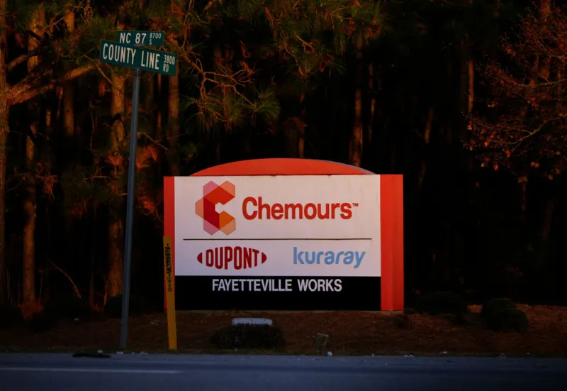 US says Chemours to pay $450M to settle 'forever chemicals' case
