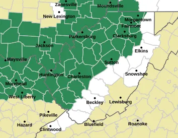 Kanawha, Putnam counties part of flood watch through Saturday evening