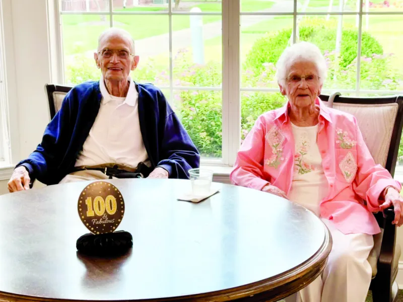 Marietta couple celebrate 100th birthdays, 75th wedding anniversary