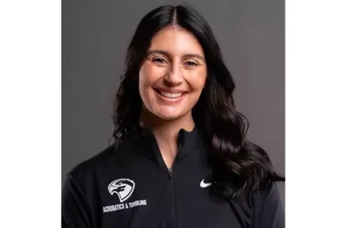 Fairmont State's Acrobatics, Tumbling Coach Danielle Cutri 2025-26 MEC Women's Sports Coach of Year