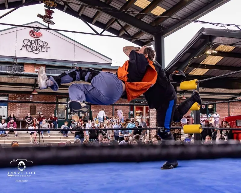 Wrestling event returns for 4th year as part of Charleston Sternwheel Regatta