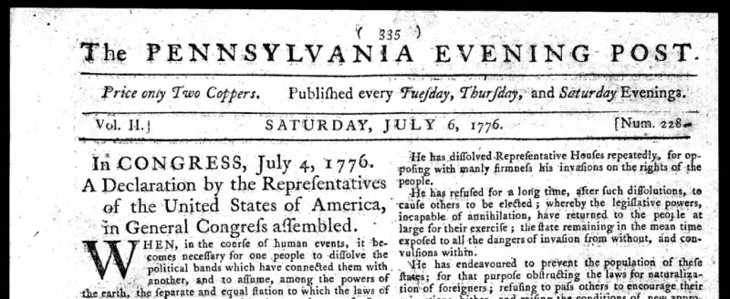 The Way I See It: We the People...read it in a newspaper