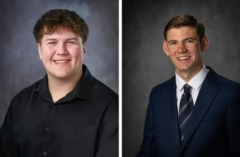 BHS Graduates James Hadjis and Harrison Hall Set to Continue Careers, Education at Military Academies