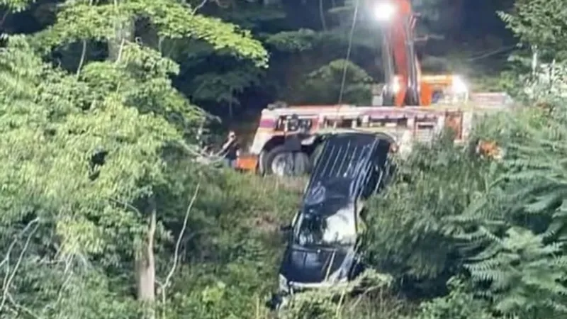 Dive team helps recover vehicle from backwaters of Cheat Lake