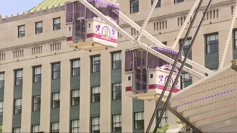 America 250 celebration begins with first public rides on 230-foot Ferris wheel