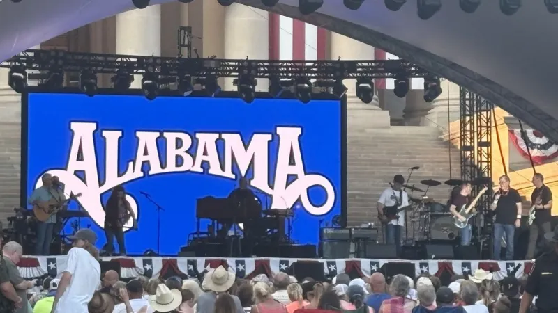 Iconic country music band Alabama takes stage for West Virginia's America 250 celebration
