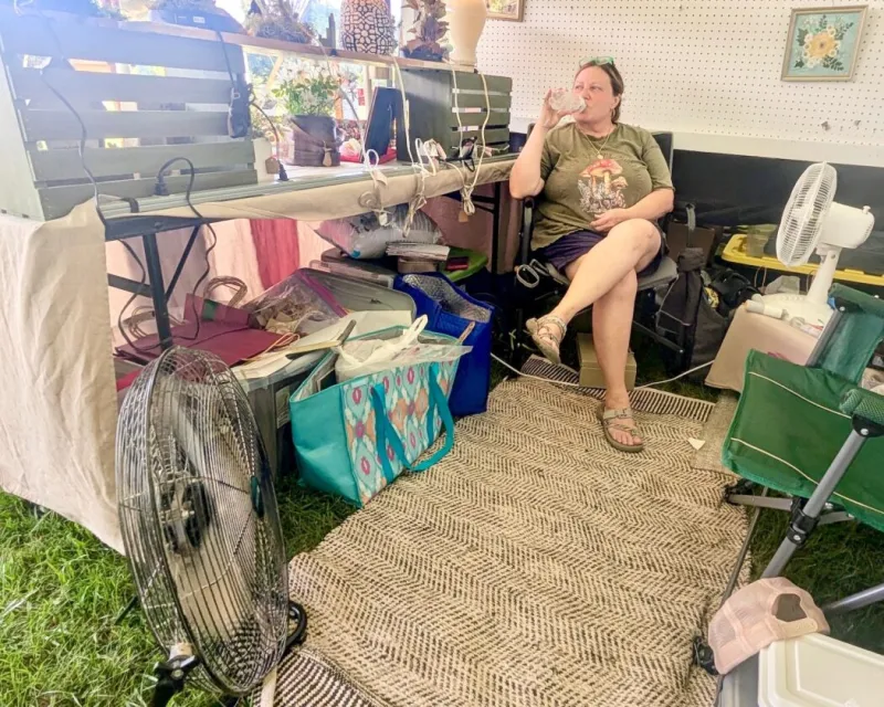 Mountain State Art and Craft Fair keeps tradition rolling amid heat