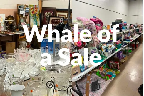 BUMC Whale of a Sale Scheduled for Last Week of July