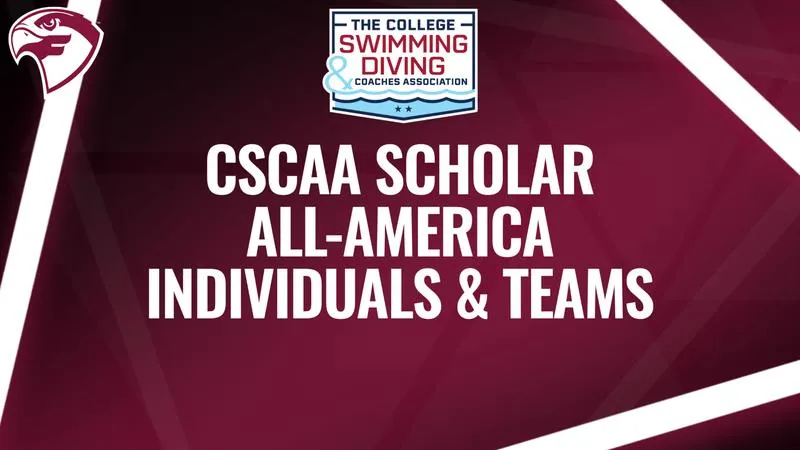 Women's Swimming Earns Scholar All-America; Householder named Scholar All-American