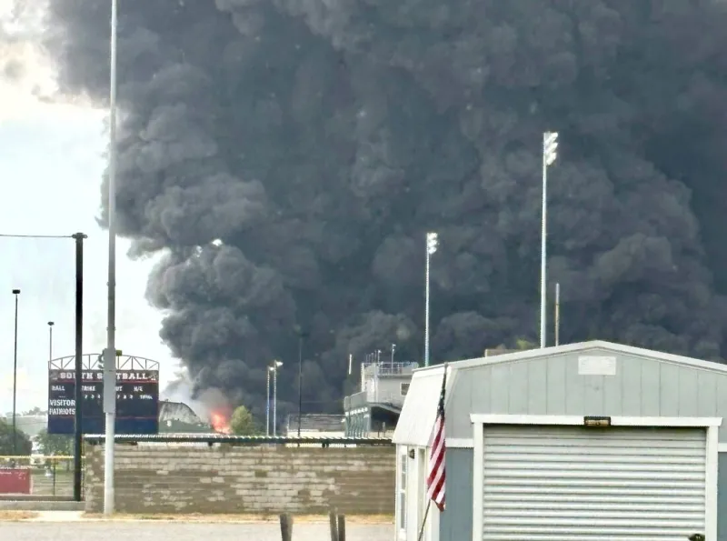 Safe Zone: Erickson All-Sports Facility out of harm's way from warehouse fire