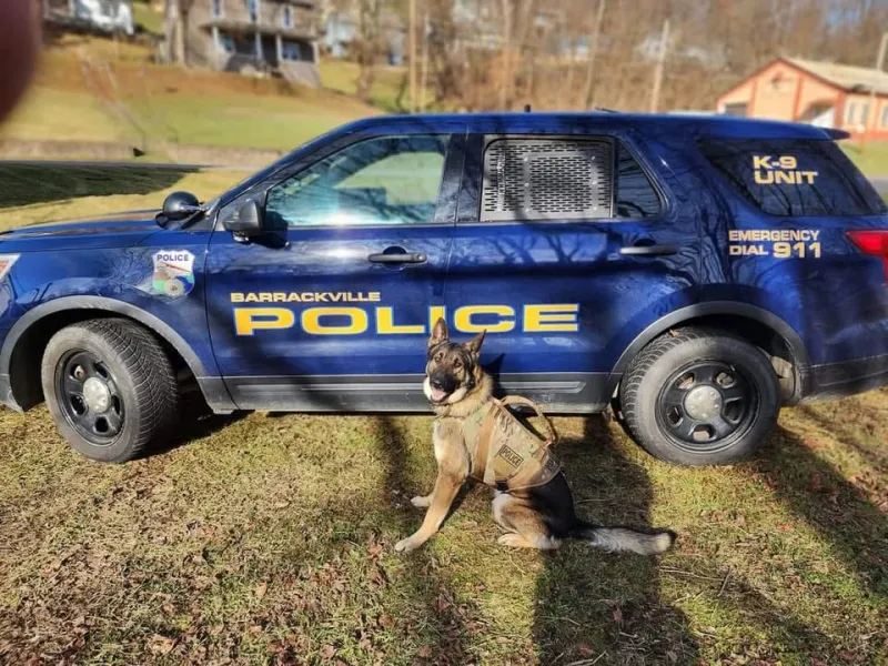 Entire Barrackville Police Department relieved of duties