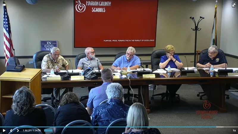 Marion BOE pledges transparency after review; Brunett sworn in