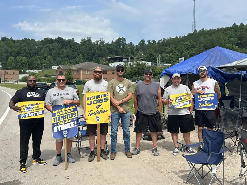 Teamsters Local 175 strike wages on against The Beverage Market in Kanawha County
