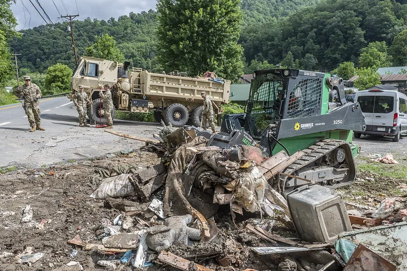 W.Va. National Guard finishes flood recovery work in Boone County