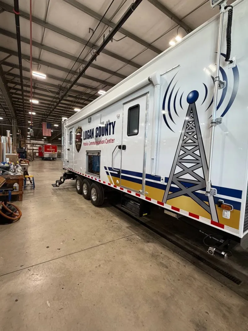 Logan County 911 unveils state-of-the-art mobile emergency center