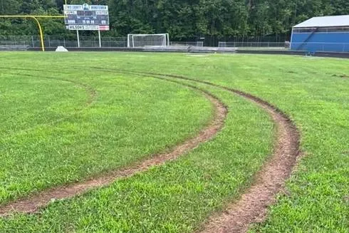 Lewis County High School Athletic Field Suffers Major Damage as Result of Vandalism; Suspects Sought